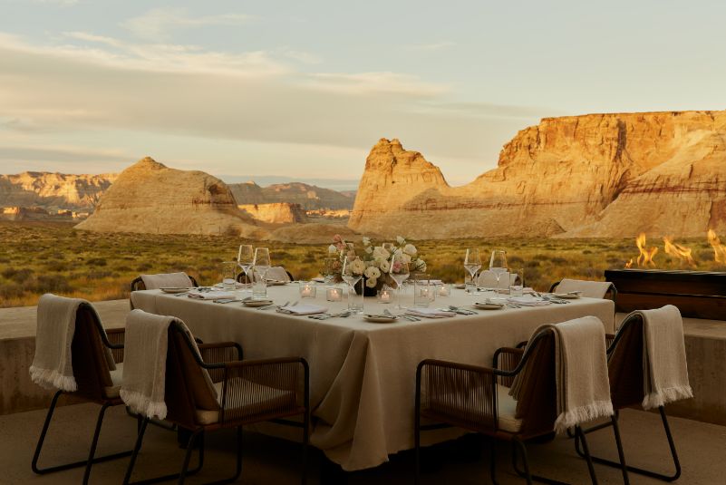 Amangiri USA  FBResort Desert Lounge Private Dining